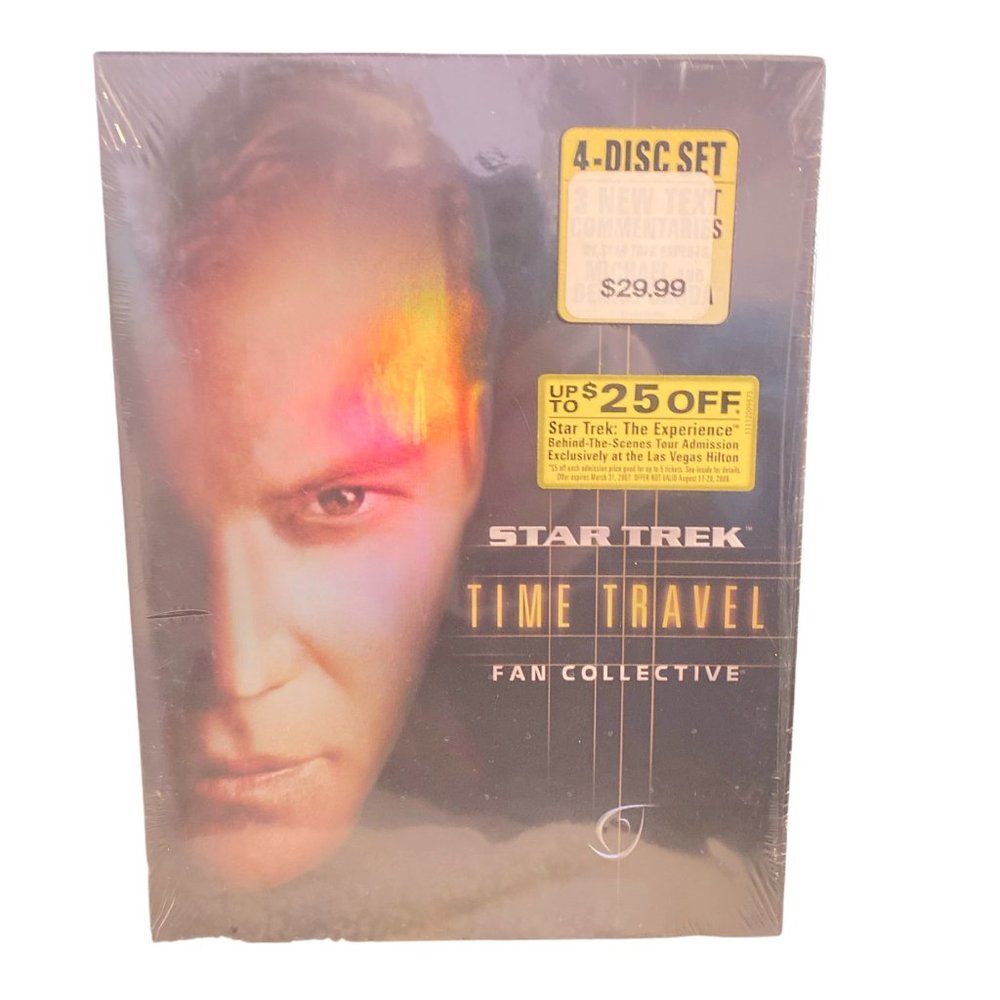 Star Trek  Fan Collective: Time Travel DVD, 2006, 4-Disc Set Brand New